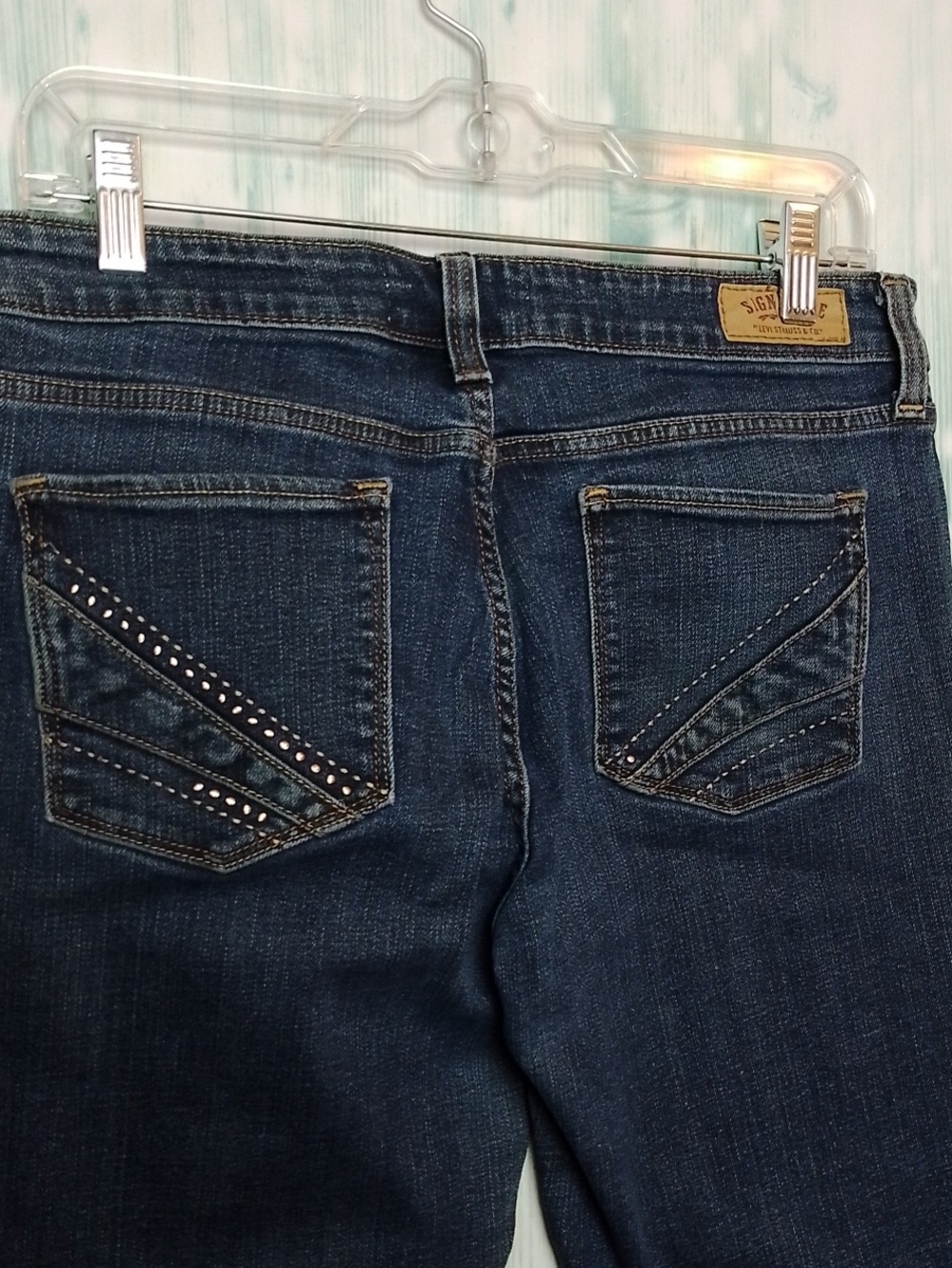 Levi's Signature Modern Boot Cut Dark Wash 12M